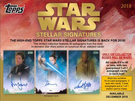 Star Wars Stellar Signatures 2018